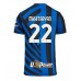 Maillot de foot Inter Milan Henrikh Mkhitaryan #22 Domicile vêtements 2024-25 Manches Courtes